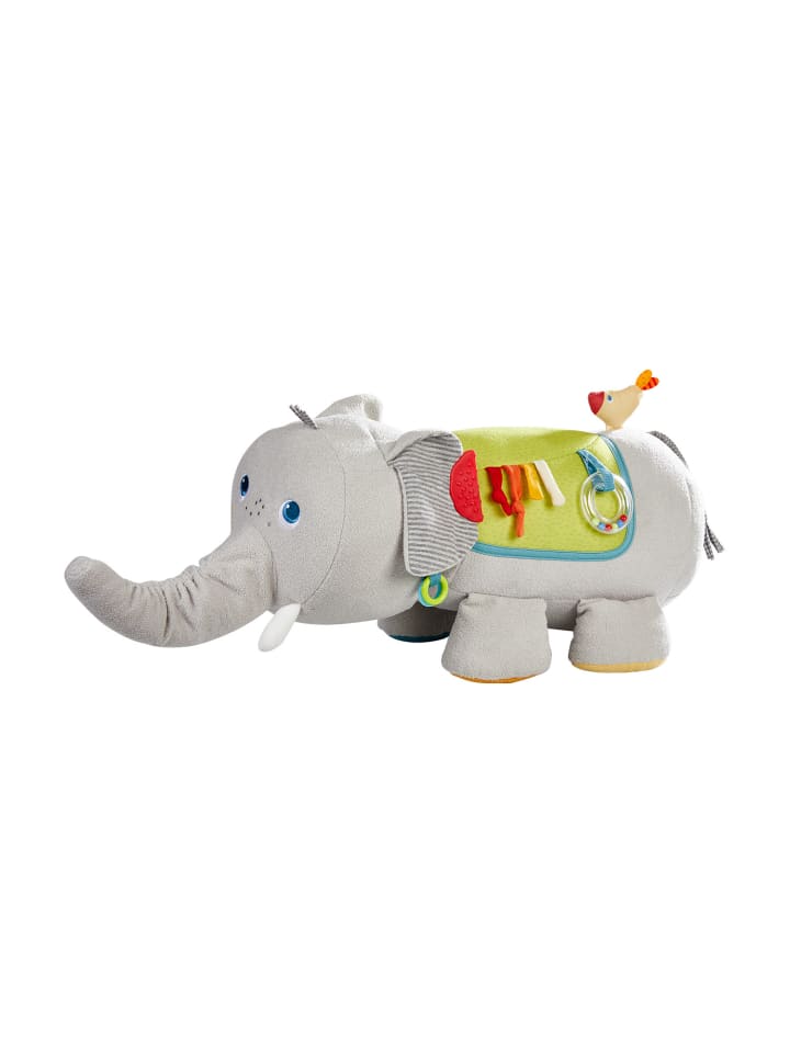 Haba Stoffpuppe Entdeckertier Elefant in mehrfarbig günstig kaufen onesize