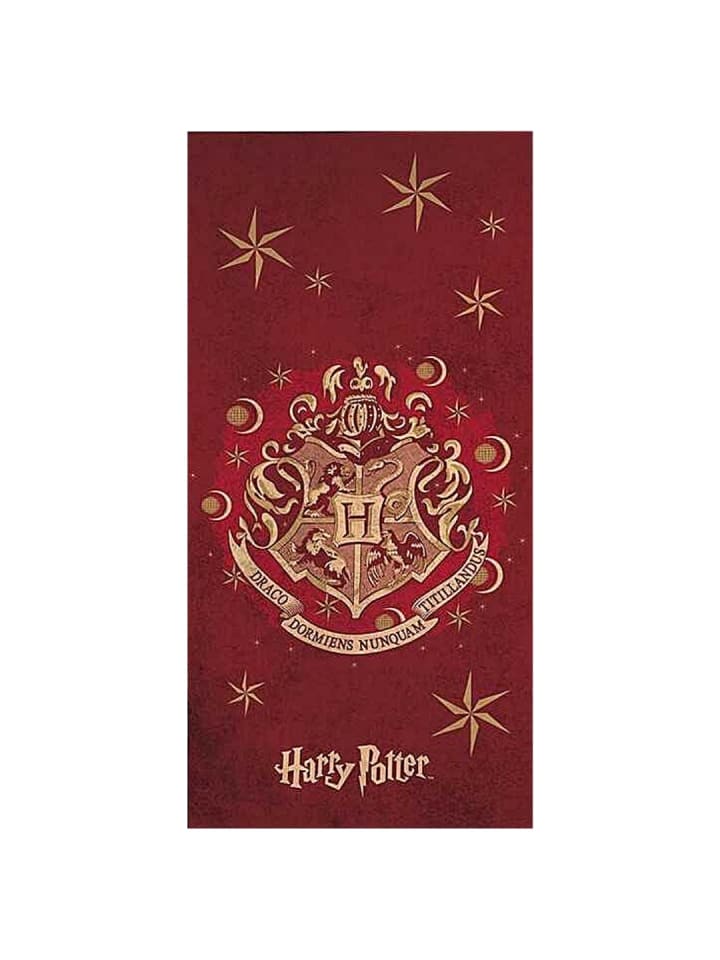 Harry Potter Strand-/Badetuch Harry Potter - (L) 140 cm x (B) 70 cm in Rot günstig kaufen 140