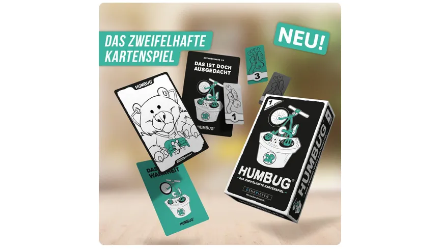 Denkriesen - HUMBUG Original Edition Nr. 1 - Das zweifelhafte Kartenspiel