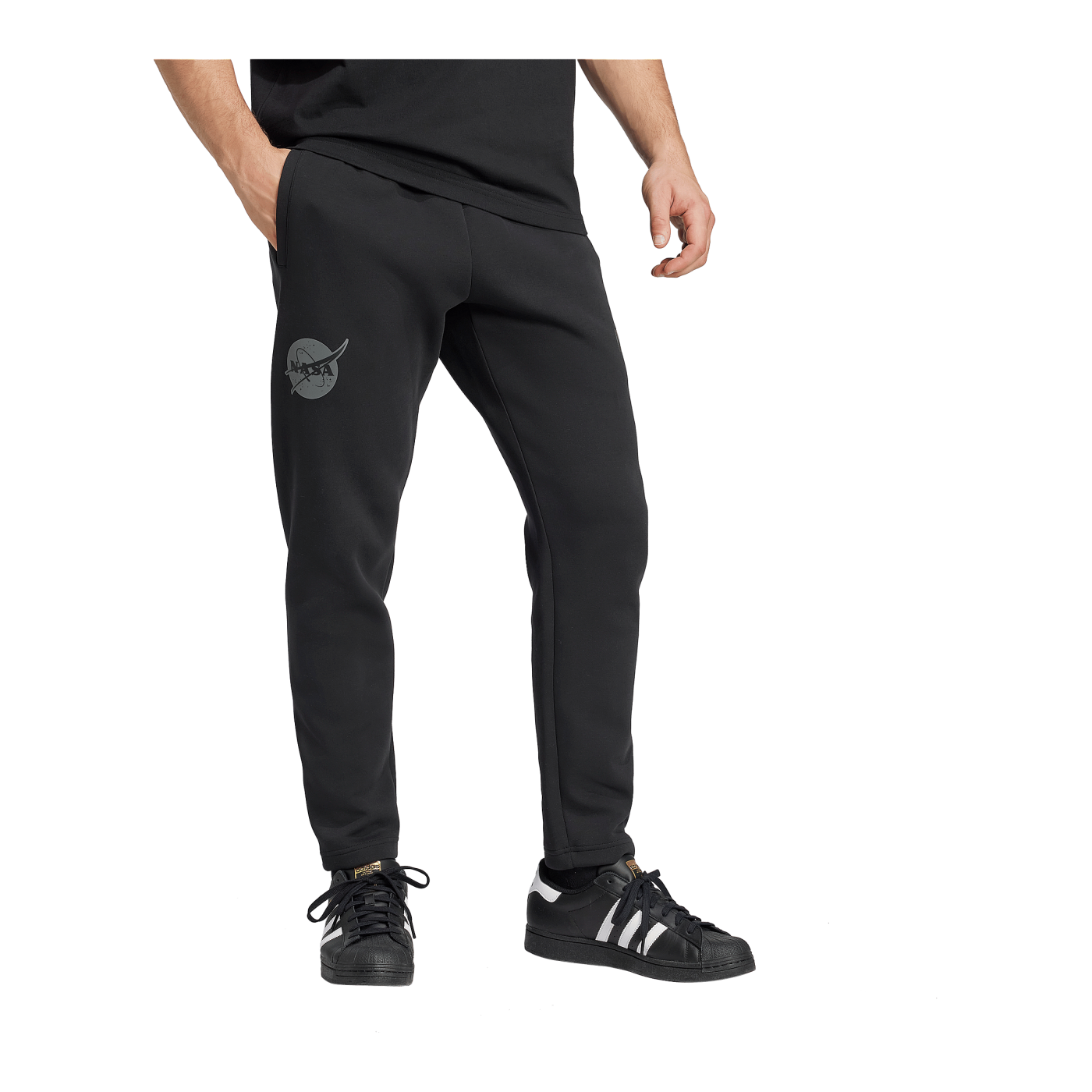 adidas Juventus Turin NASA Trainingshose Schwarz