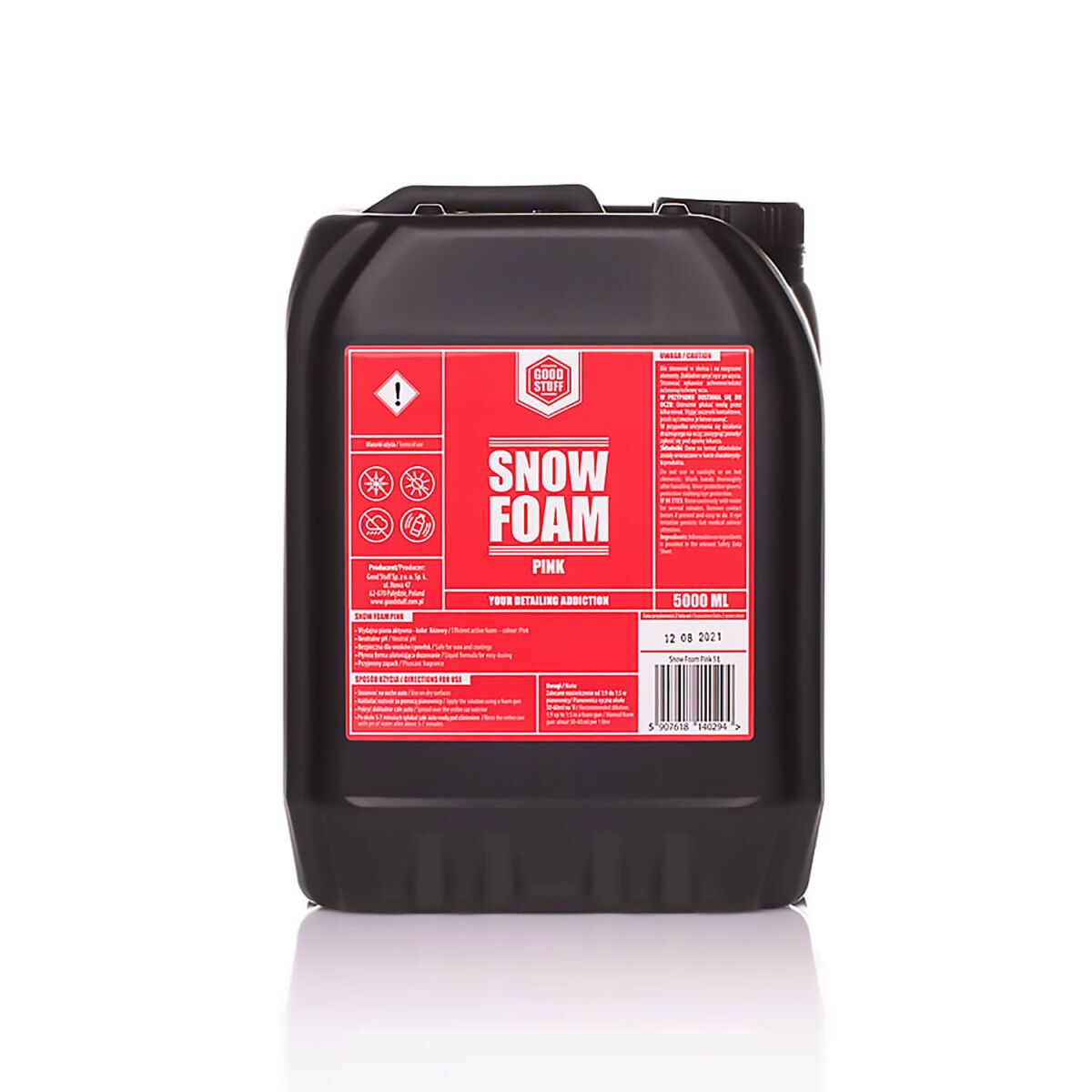 Good Stuff Snow Foam Pink 5L
