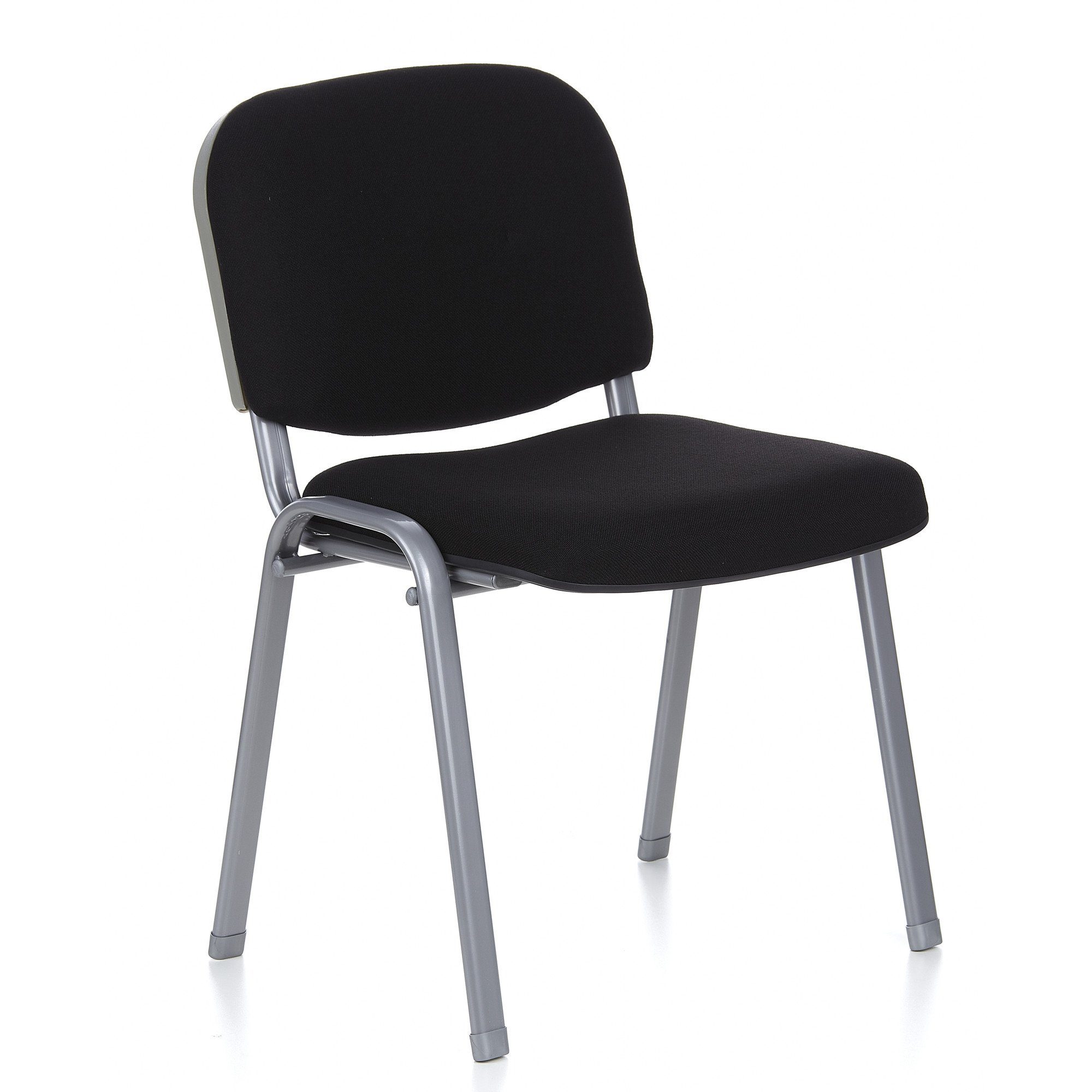 hjh OFFICE 4-Fußstuhl Vierfußstuhl 4er Pack XT 600 Stoff, Besucherstuhl Stuhl