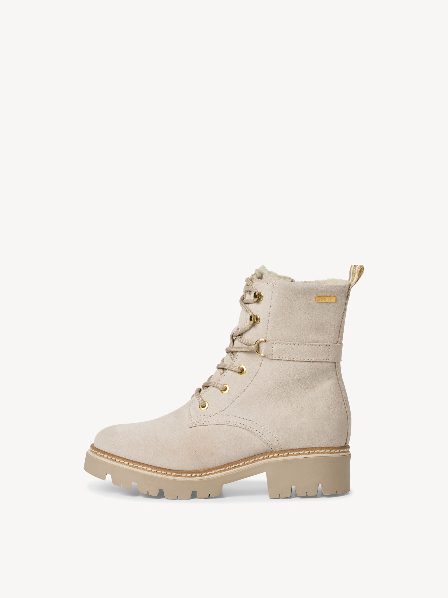 Bottine en cuir - marron doublure chaude