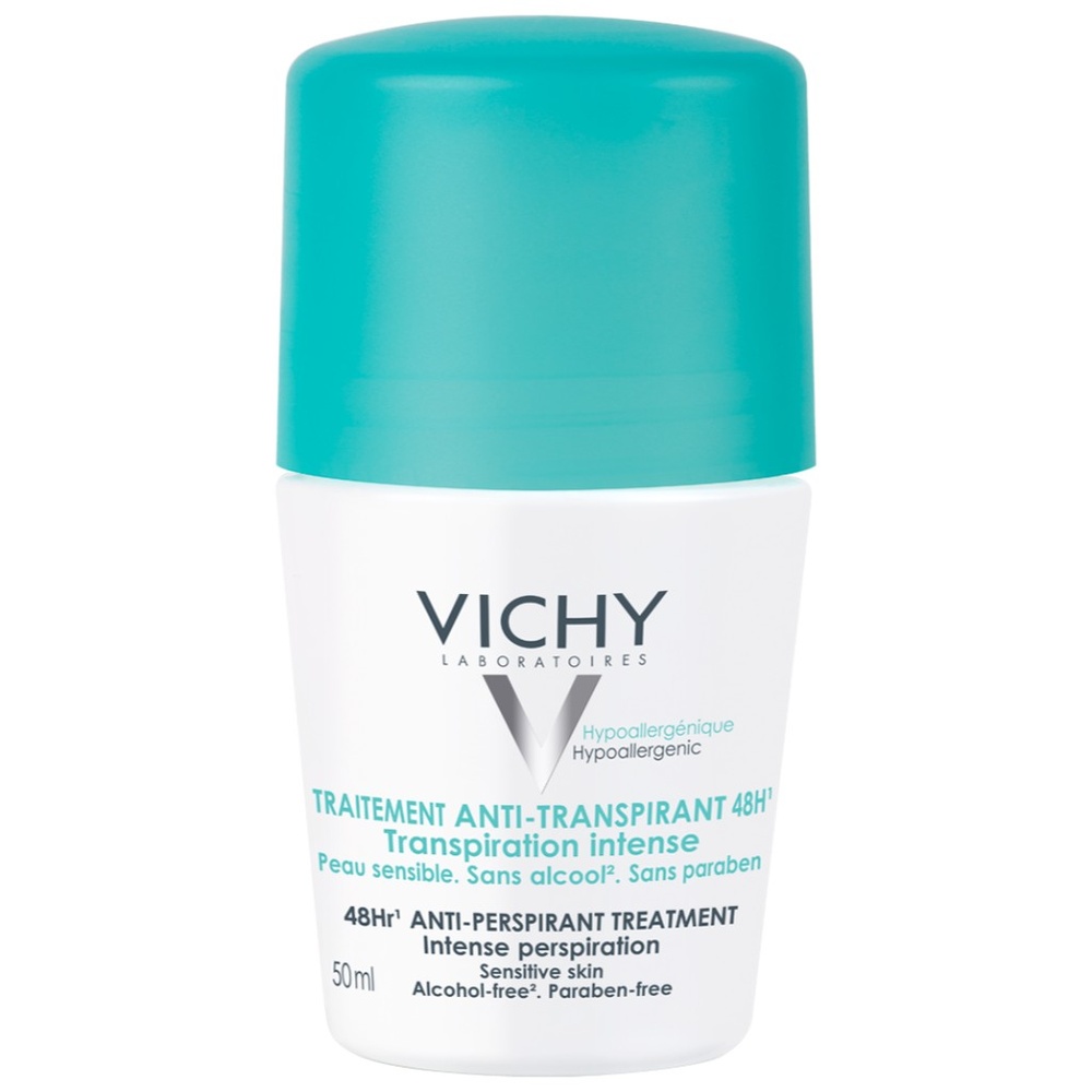 Vichy Déodorant anti-transpirant 48h + anti-traces - Bille Déodorant