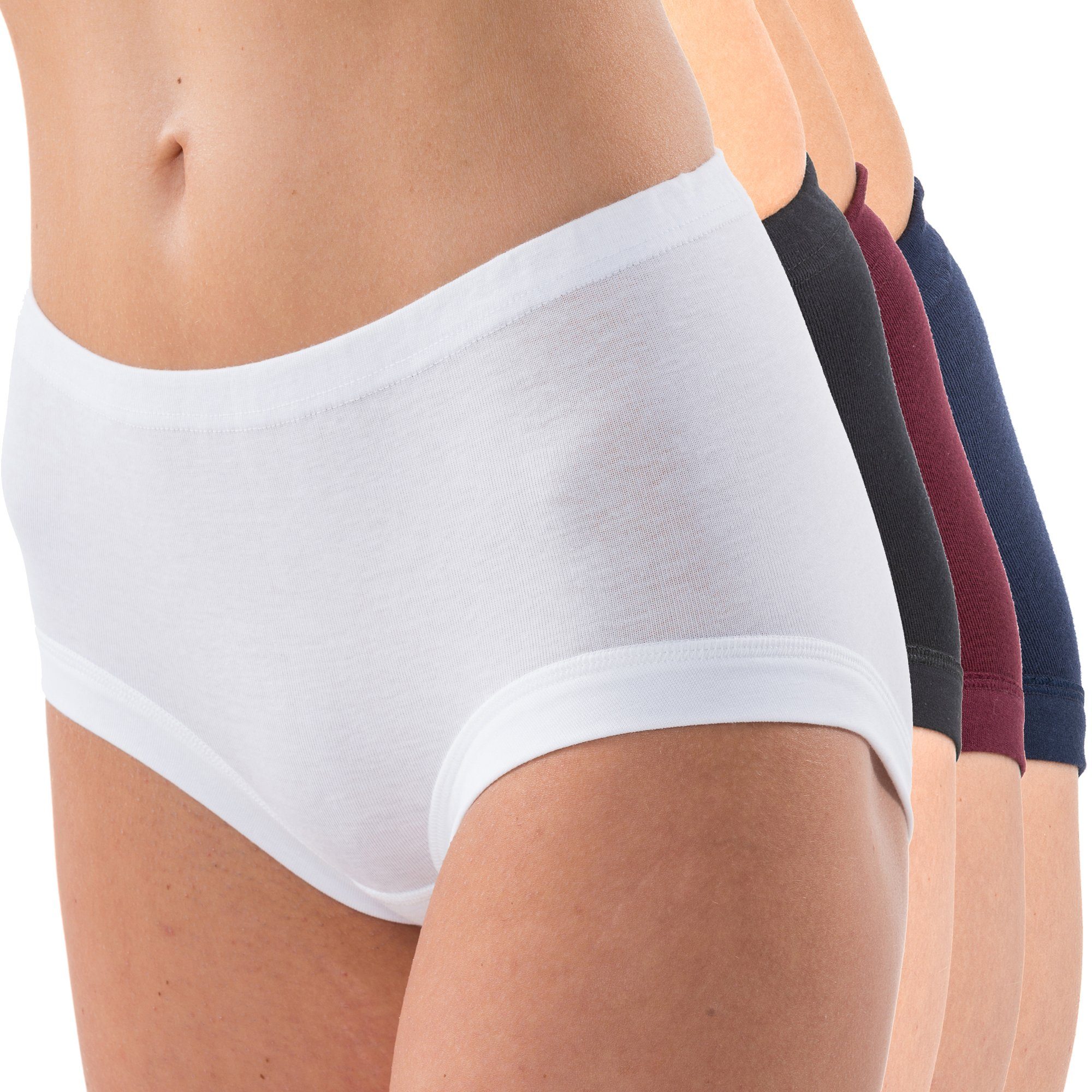 HERMKO Taillenslip 9114001 Damen Taillenslip aus Bio-Baumwolle