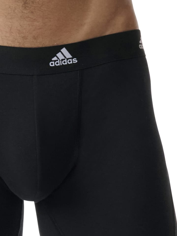adidas Trunk Boxer Brief mit längerem Bein - Active Flex Cotton in schwarz, blau günstig kaufen
