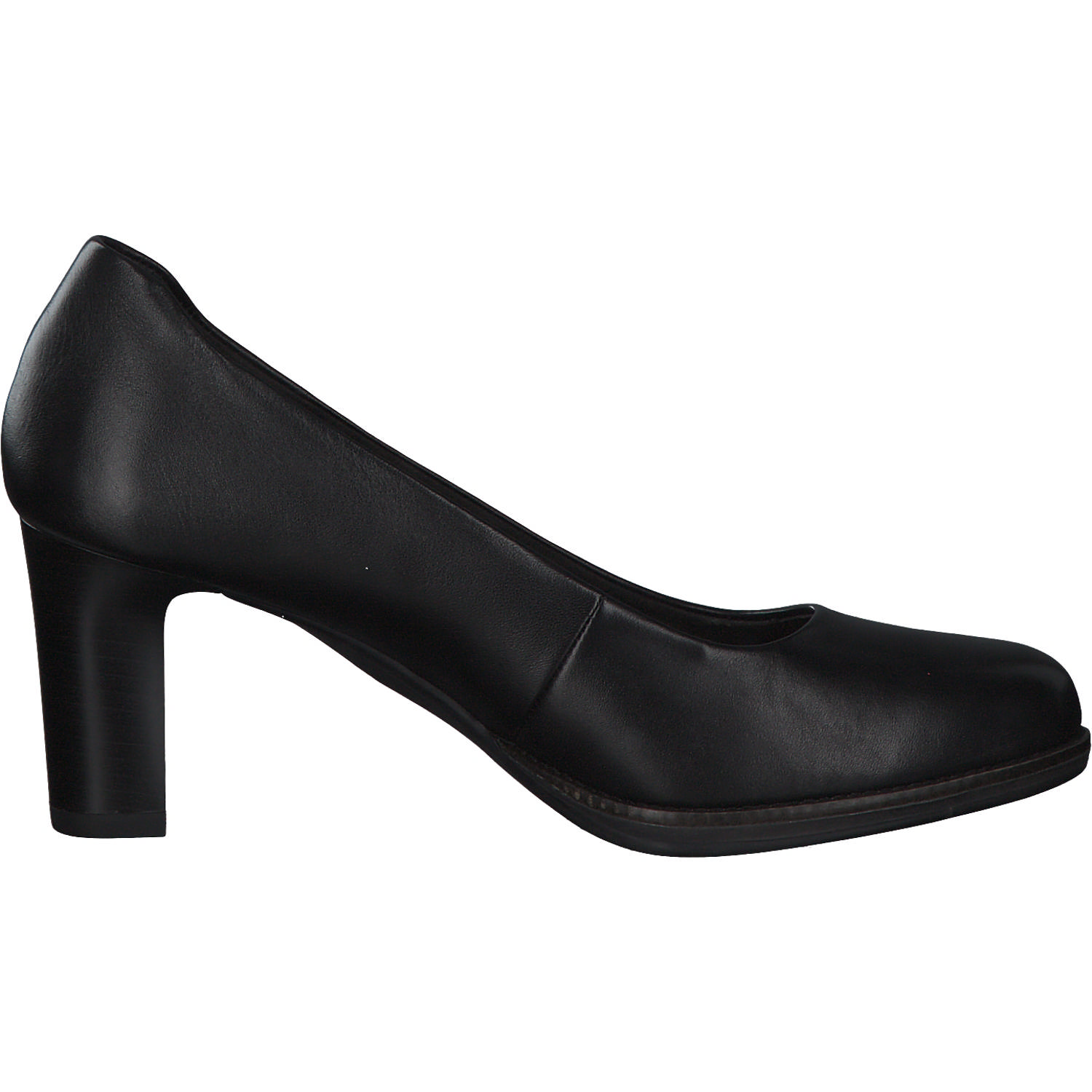 Tamaris 22424, Pumps, Damen, BLACK LEATHER