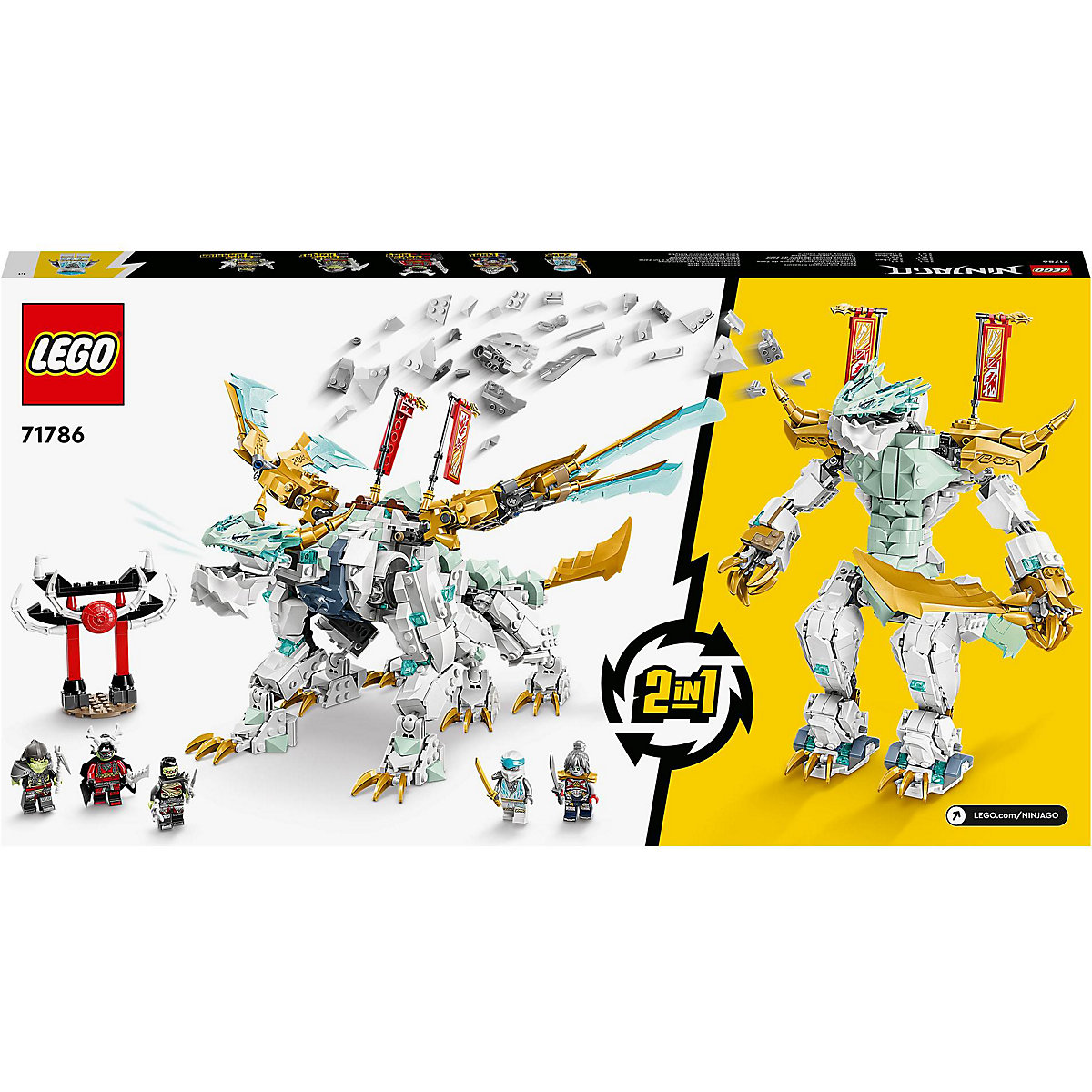 LEGO® Ninjago 71786 Zanes Eisdrache