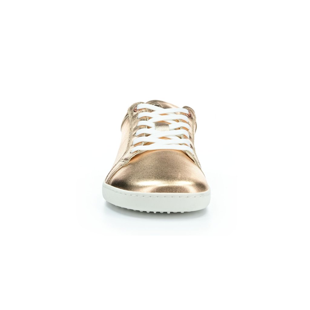 Shapen Feelin Uni Rose Gold Leather Barfuß-Halbschuhe