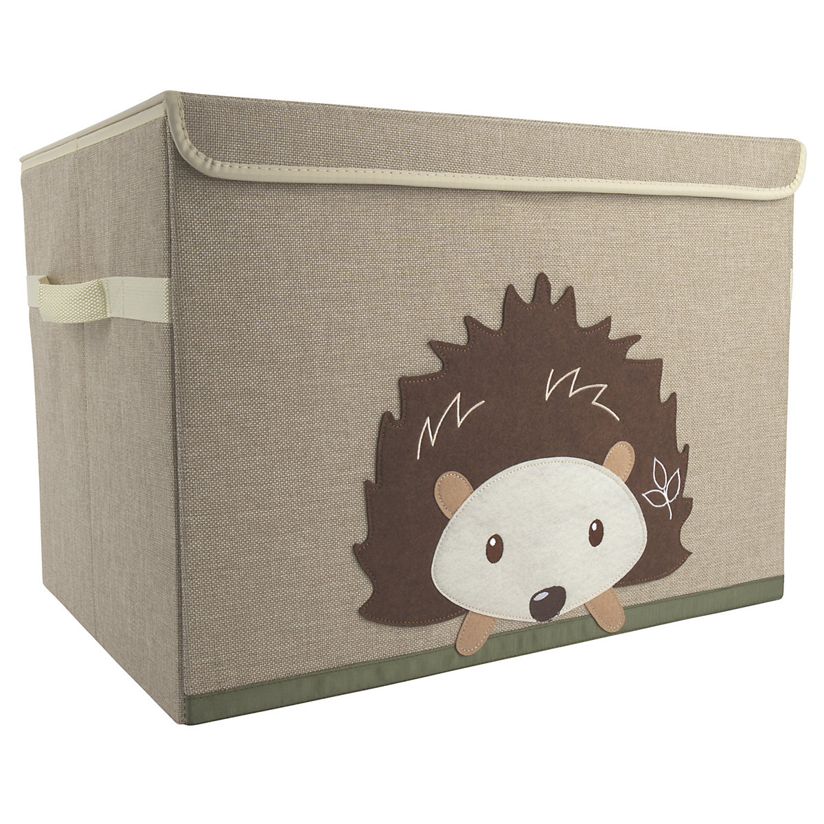 Aufbewahrungsbox mit Deckel Kinder Spielzeugkiste 65 L faltbar Staubox Stoffbox Aufbewahrungsboxen