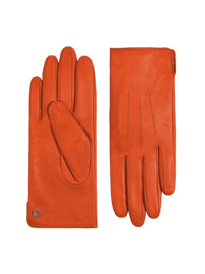 Kessler Lederhandschuhe CARLA in 452 vermilion orange günstig kaufen 6,5