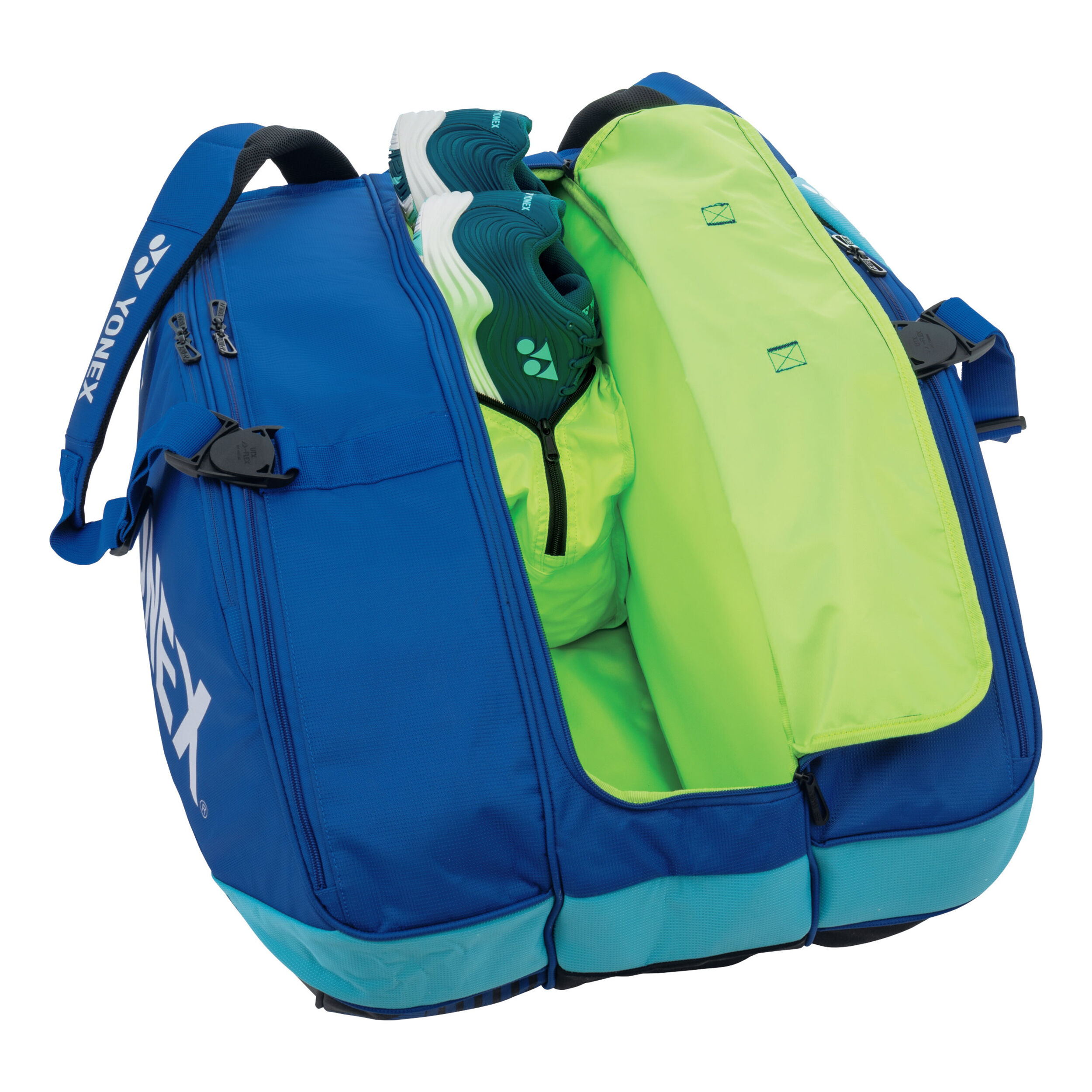 Pro Racquet Bag Schlägertasche 12er - Blau, Weiß