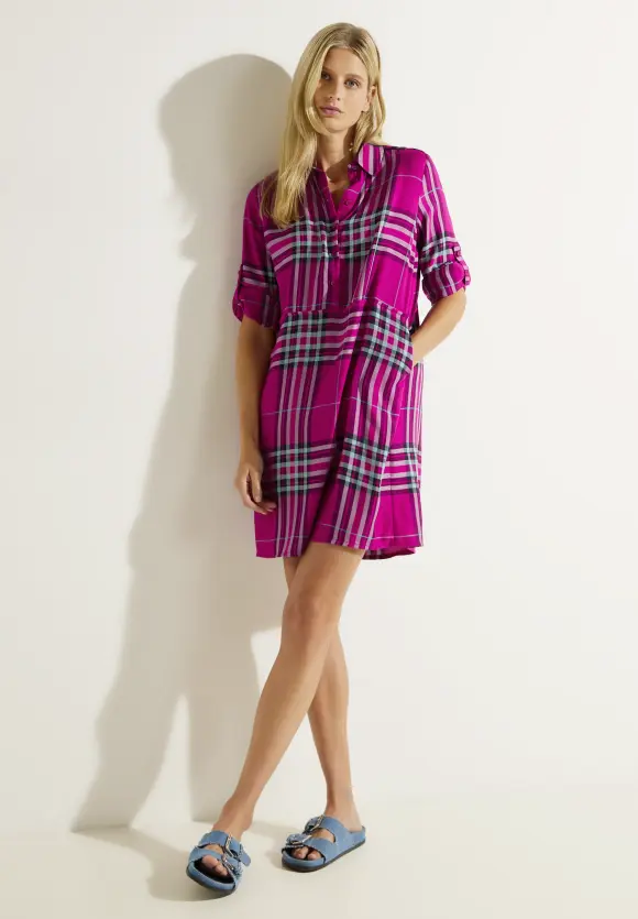 CECIL Karo Hemdblusenkleid