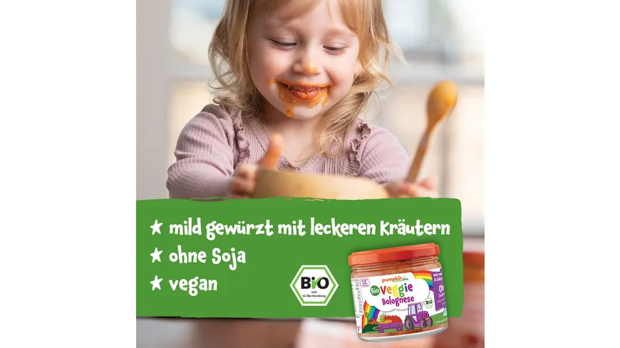 pumpkin organics Bio Veggie Bolognese 250 g