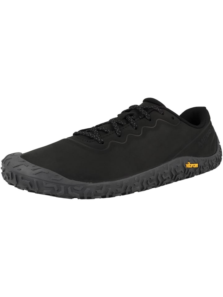 Merrell Barfußschuhe Vapor Glove 6 Leather in schwarz günstig kaufen