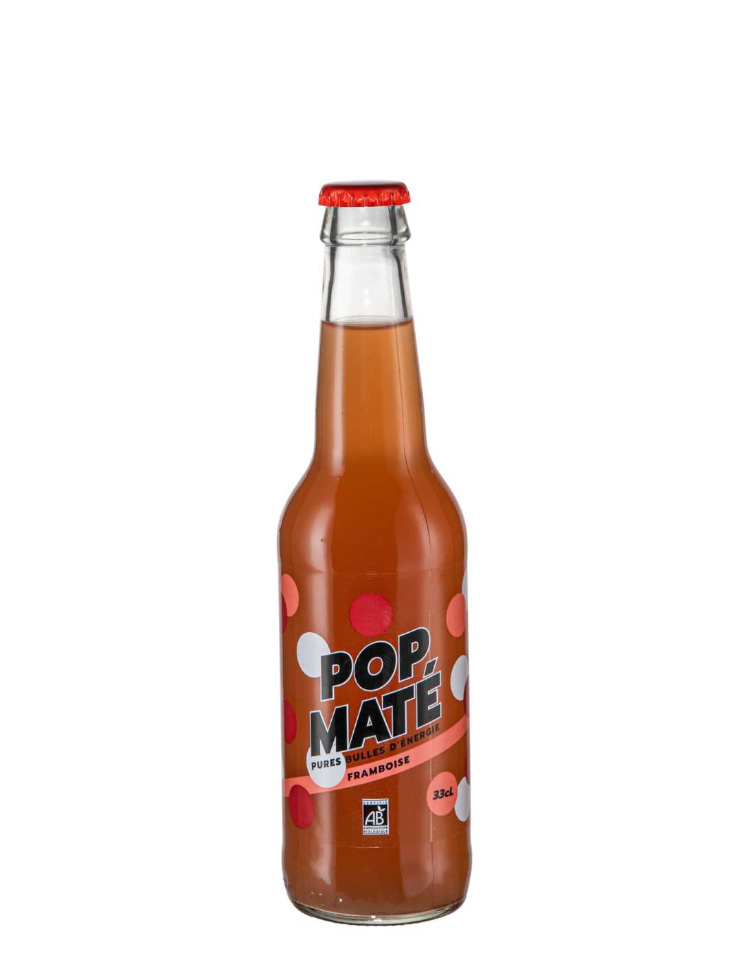 Pop Maté : Framboise - Gueule de joie 0° |  33 cl