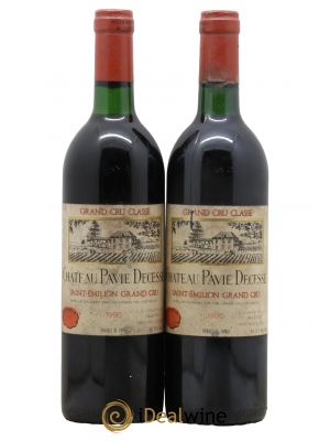 Château Pavie Decesse Grand Cru Classé  1985 - Lot de 2 Bouteilles