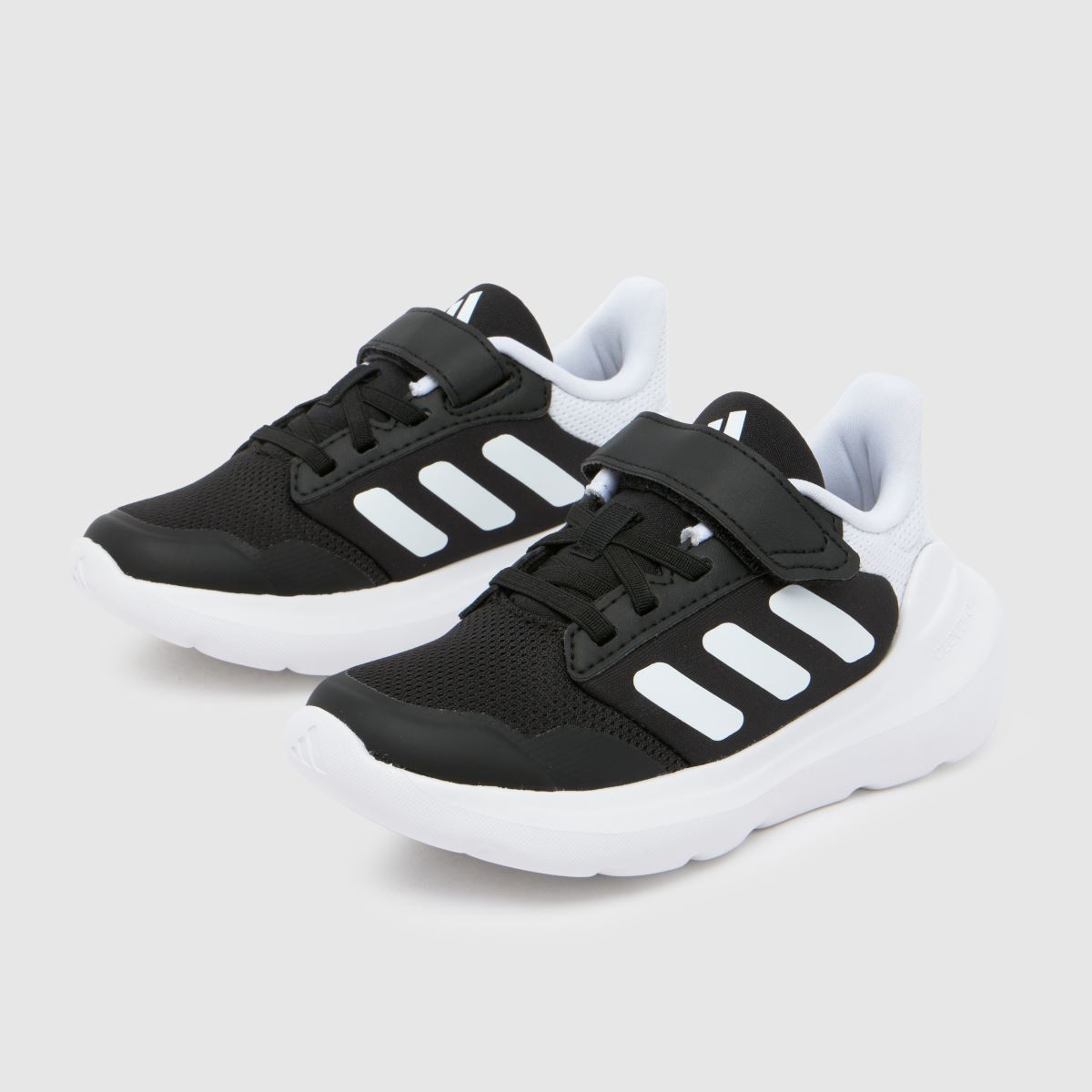 adidas fekete-fehér Tensaur Run 3.0 Junior cipők