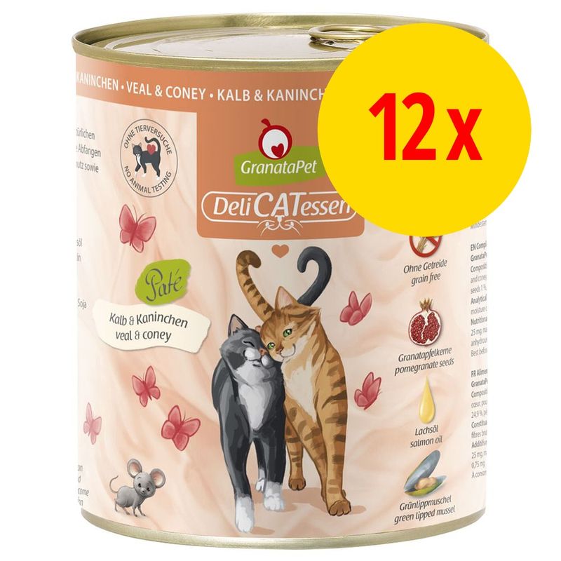 Sparpaket GranataPet DeliCatessen 12 x 800 g % bei bitiba.de