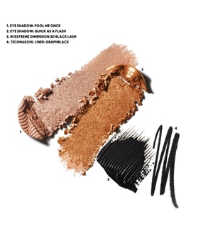 MAC Hypnotizing Holiday Now You See Me Extra Dimension Eye Kit - Golden Augen Make-up Set-1 Stk