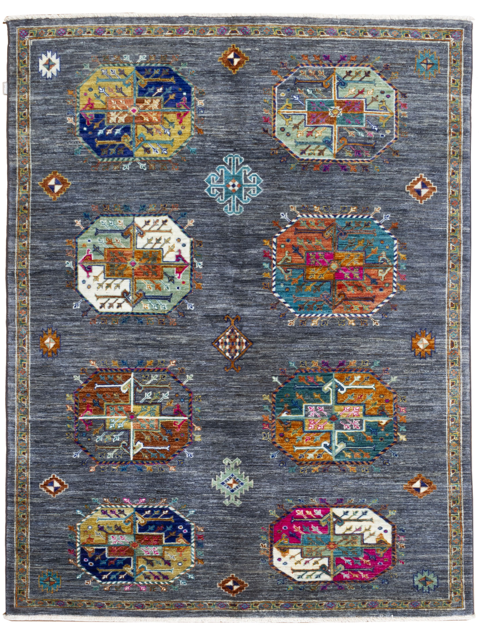 Buchara Ghazni ca. 150 x 196 cm, Unikat / Einzelstück