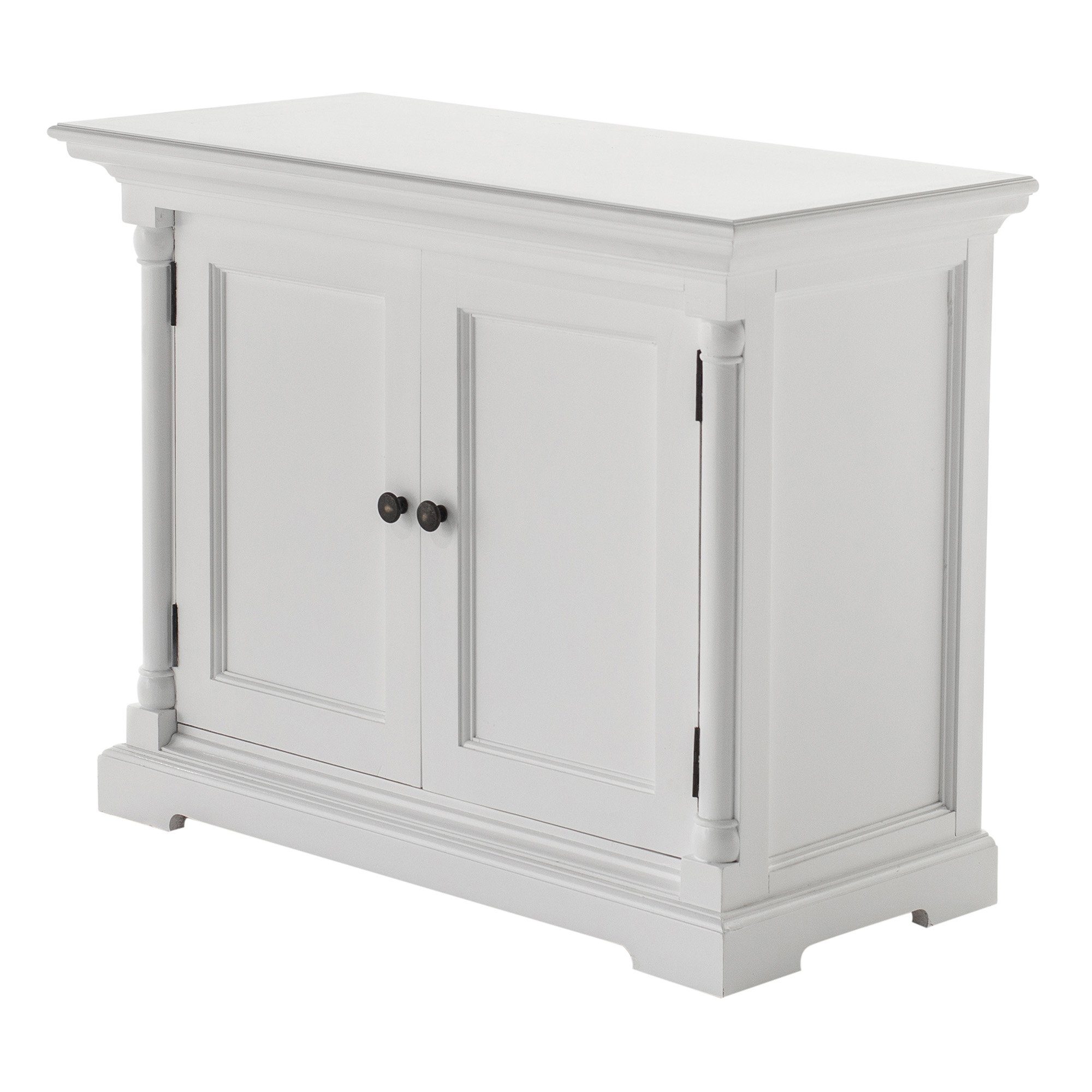 Novasolo Küchenbuffet Provence Verstellbare Regale, Single-Bay Hutch Kabinett