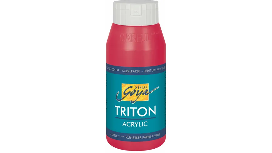SOLO GOYA Triton Acrylic Farbe 750 ml Permanentgrün