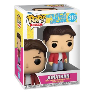 Funko POP! Rocks: New Kids on the Block Vinyl Figur Jonathan 9 cm
