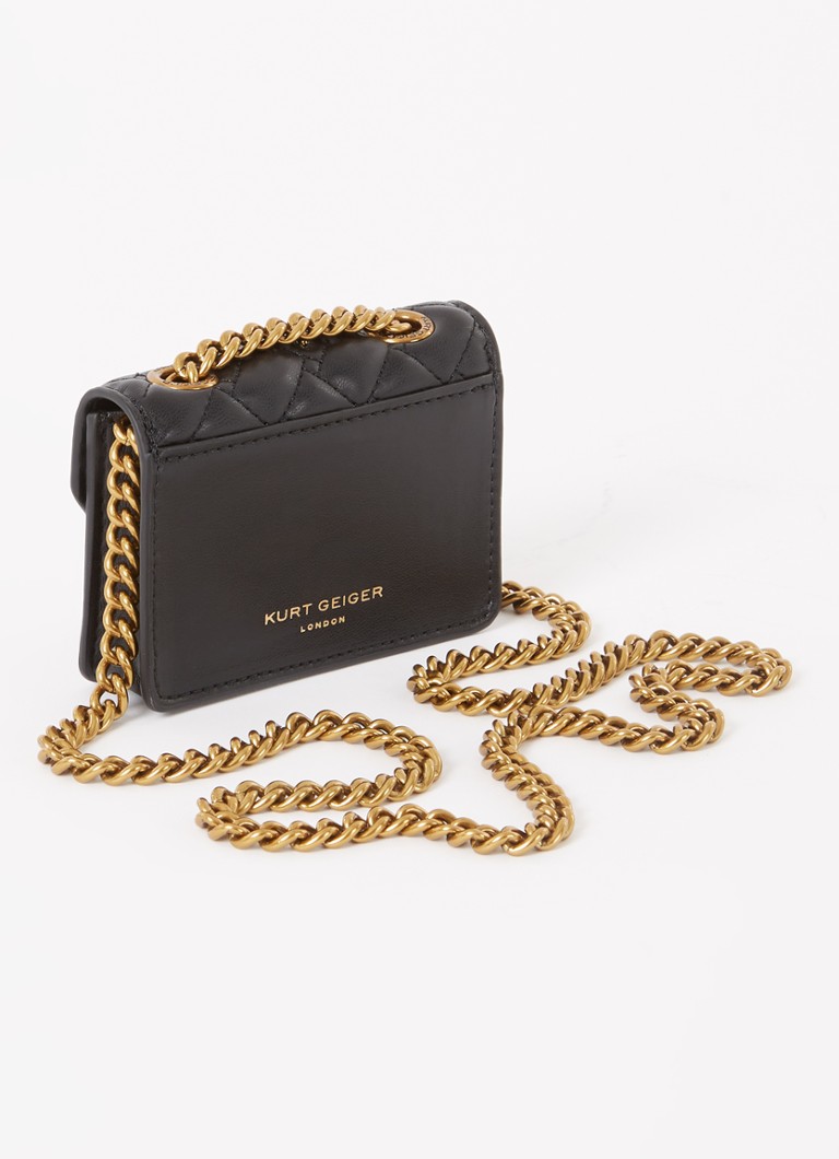 Kurt Geiger  Micro Kensington Eye crossbodytas met quilt patroon