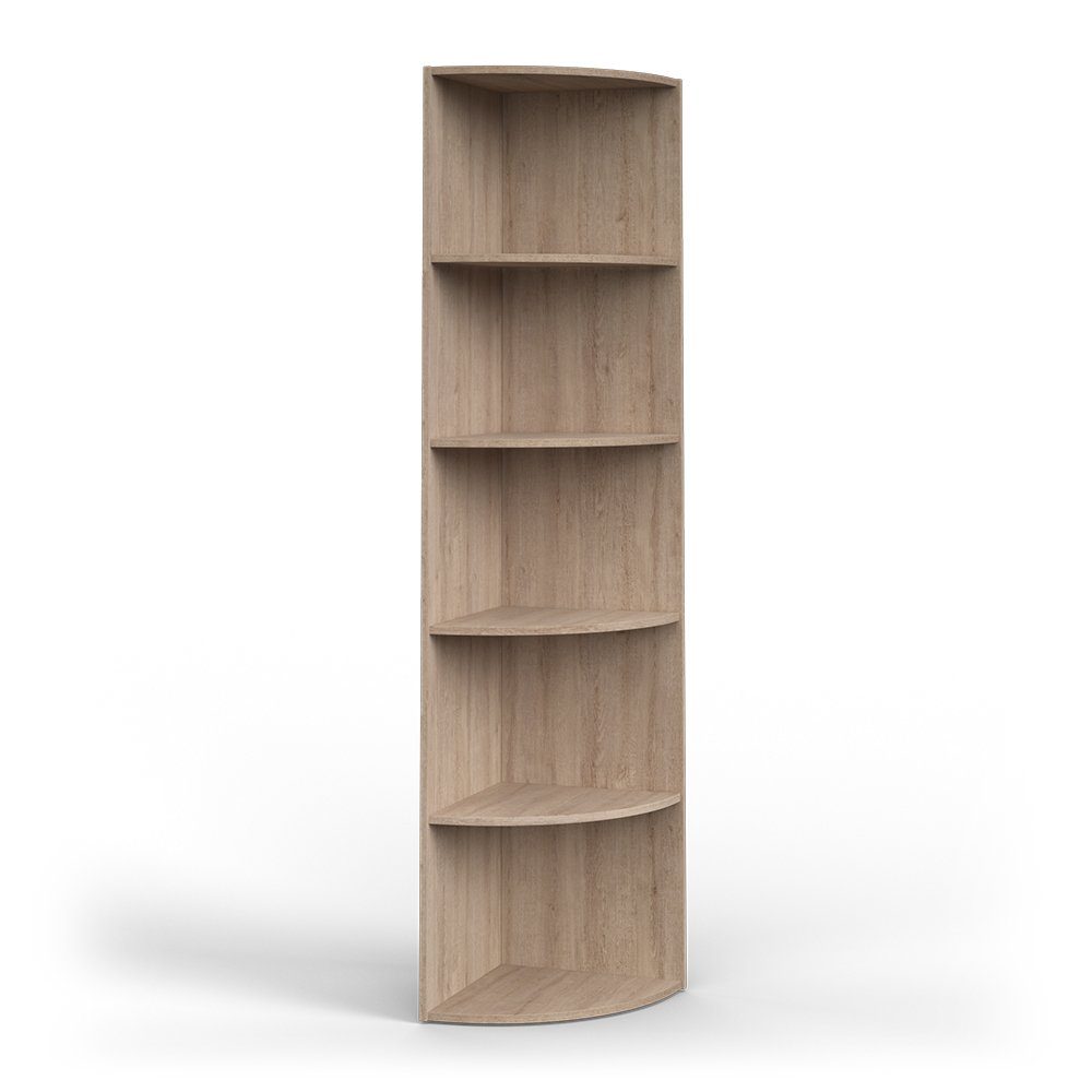 Vicco Eckregal Wandregal Winkelregal 180 x 40 cm ECKI Sonoma