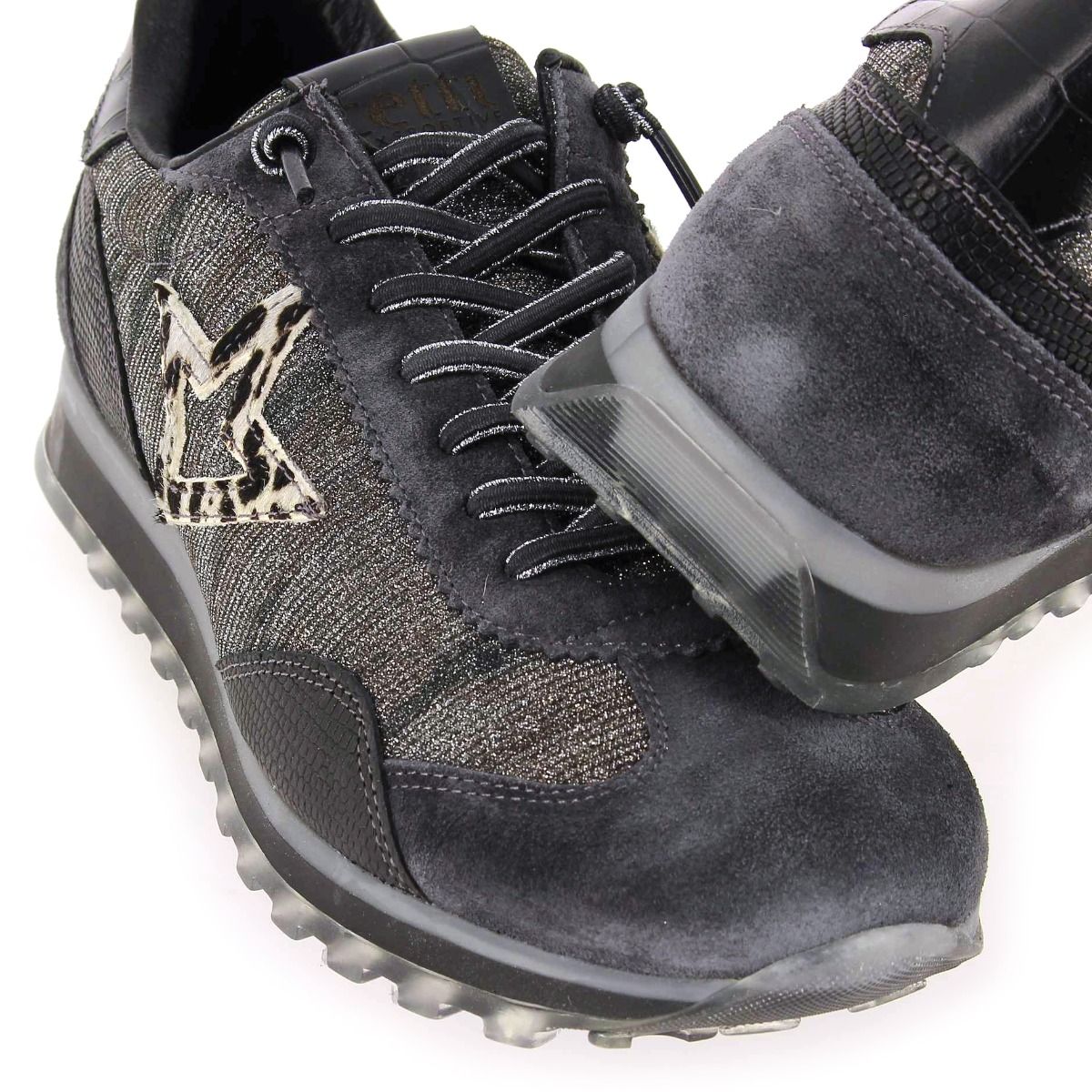 Cetti  C1259 SRA H22 - anthracite leopard