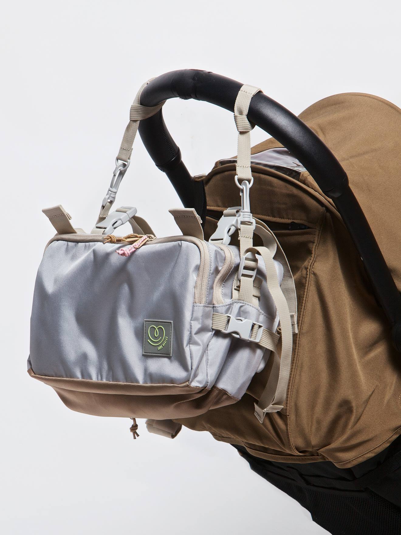 Sac à langer multi-fonctions CaravanBag LOVE RADIUS noir