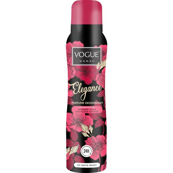 Vogue Women Elegance Perfume Deodorant Spray 150ml