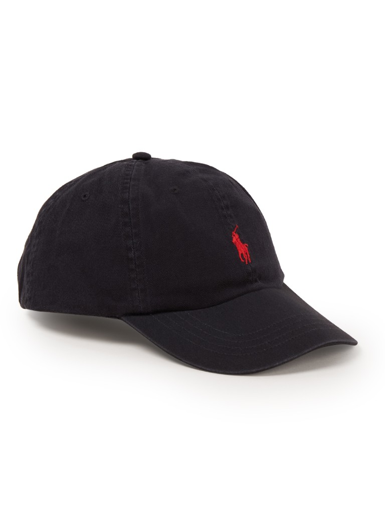 Ralph Lauren  Pet van katoen met logoborduring