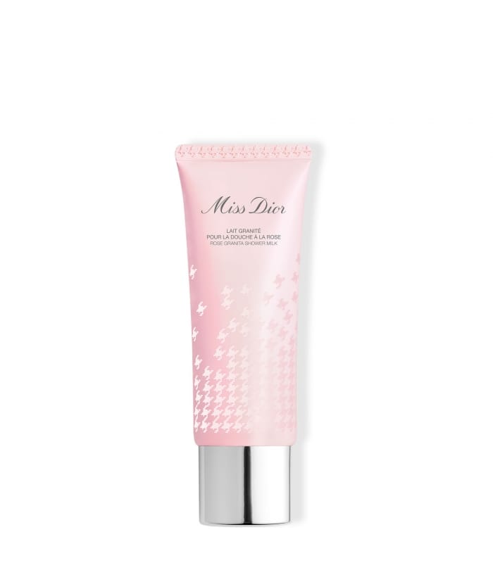 MISS DIOR-Lait Granité pour la douche à la rose - Purifie et Hydrate