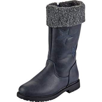 Barbarella Langschaftstiefel in blau