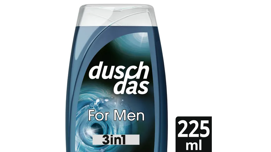 Duschdas Duschgel For Men 3in1 225 ml