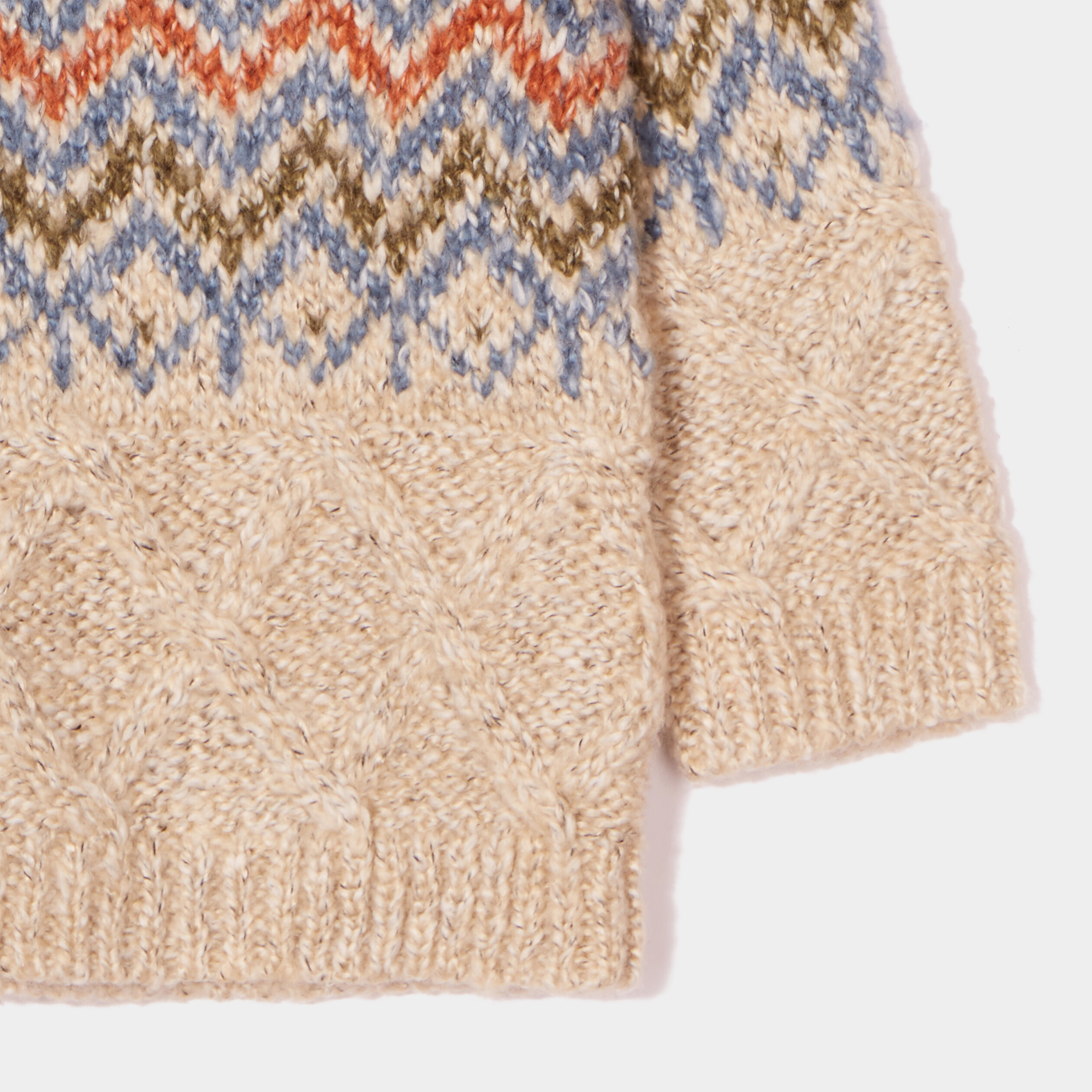 Pull boutonné à l'épaule Creeks blanc bébé garçon | La Halle