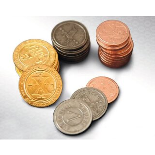 Metal Coin Board Game Upgrade Set (50)