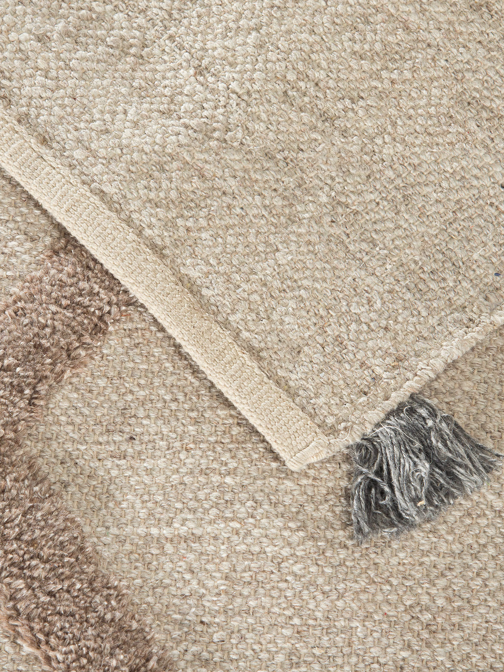 Nyvalla Flachgewebe-Teppich, Sand