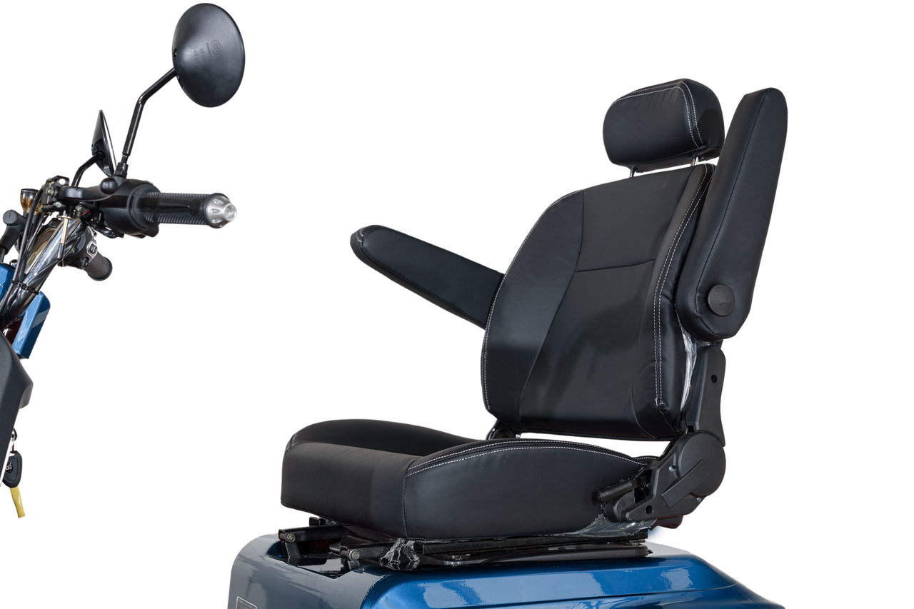 Stormborn R5 Elektro-Dreiradroller 25 km/h - blau