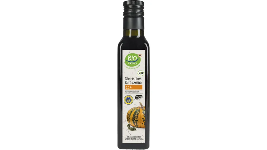 BIO PRIMO Bio Kürbiskernöl Steirisch 250 ml