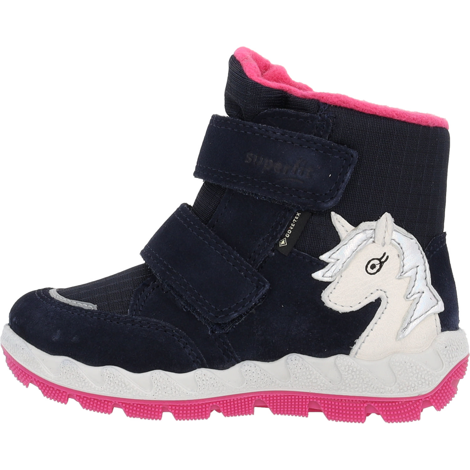 Superfit ICEBIRD 06010, Stiefel (Kinder), Kinder, Blau - Marineblau