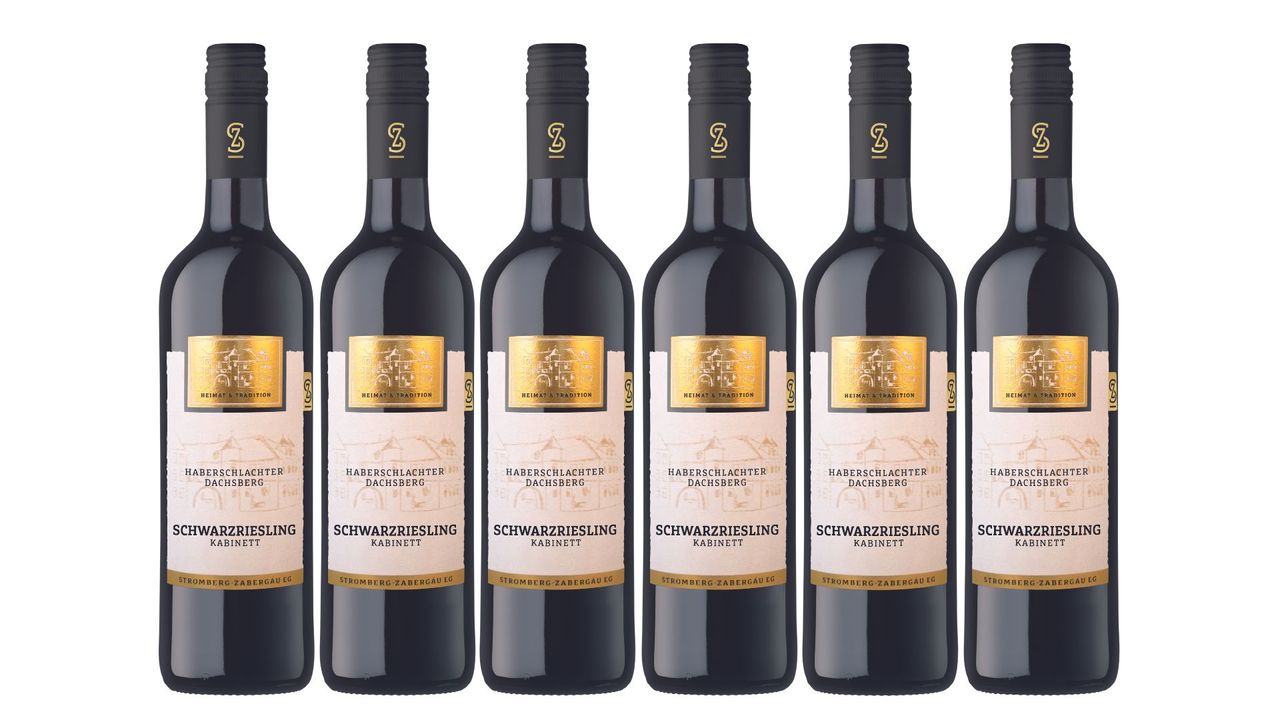 Württembergische WZG Haberschlachter Dachsberg Schwarzriesling Kabinett 0,750 Ltr. 6er Karton