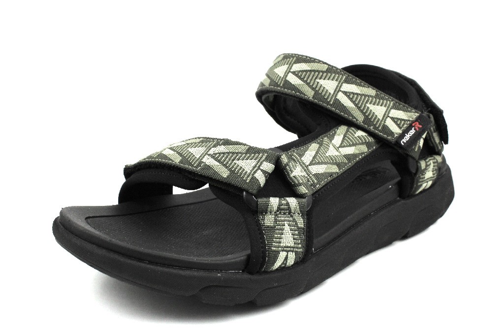 RIEKER Komfort Sandalen grün