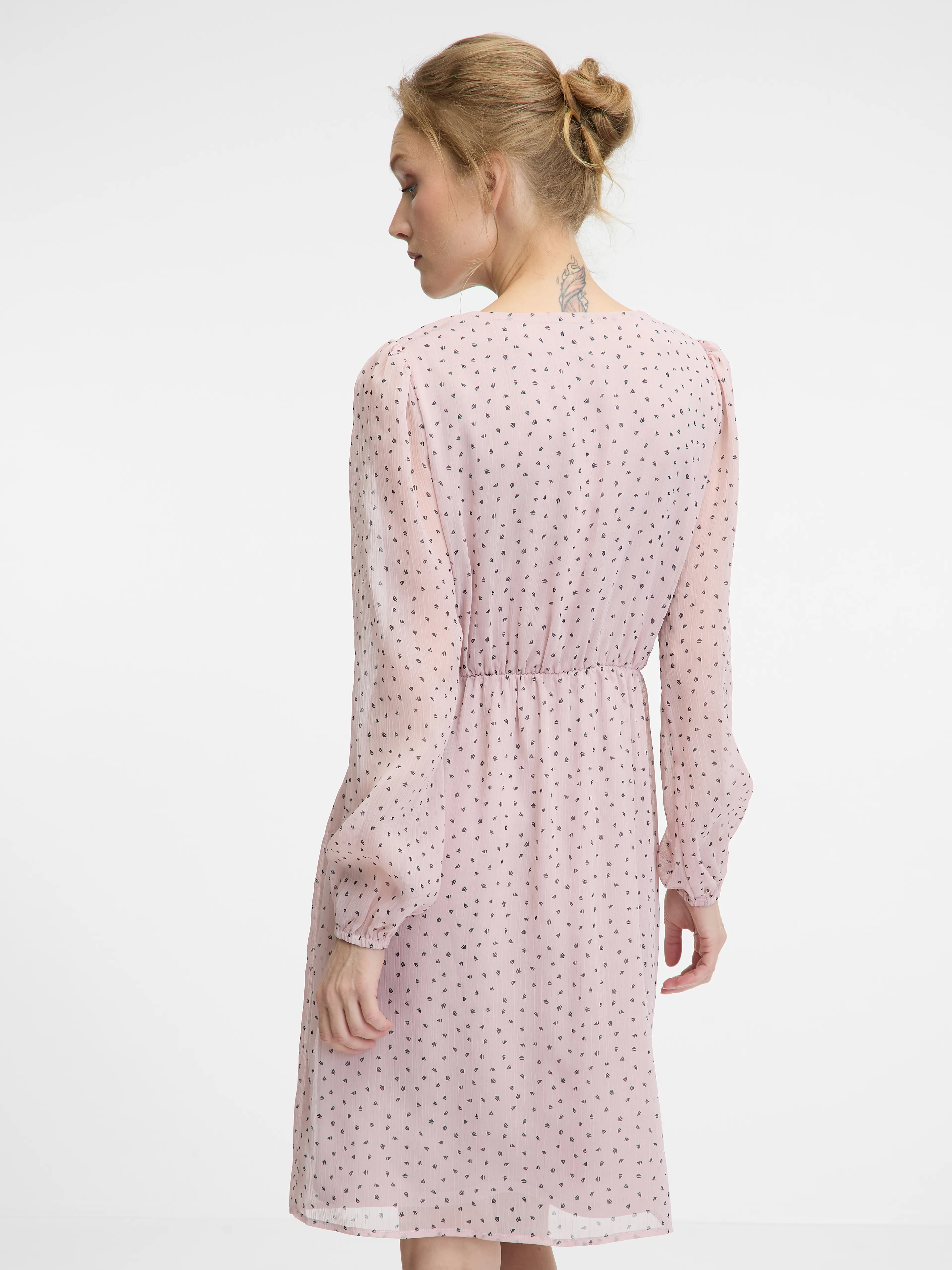 Hellrosa knielanges Damenkleid ORSAY
