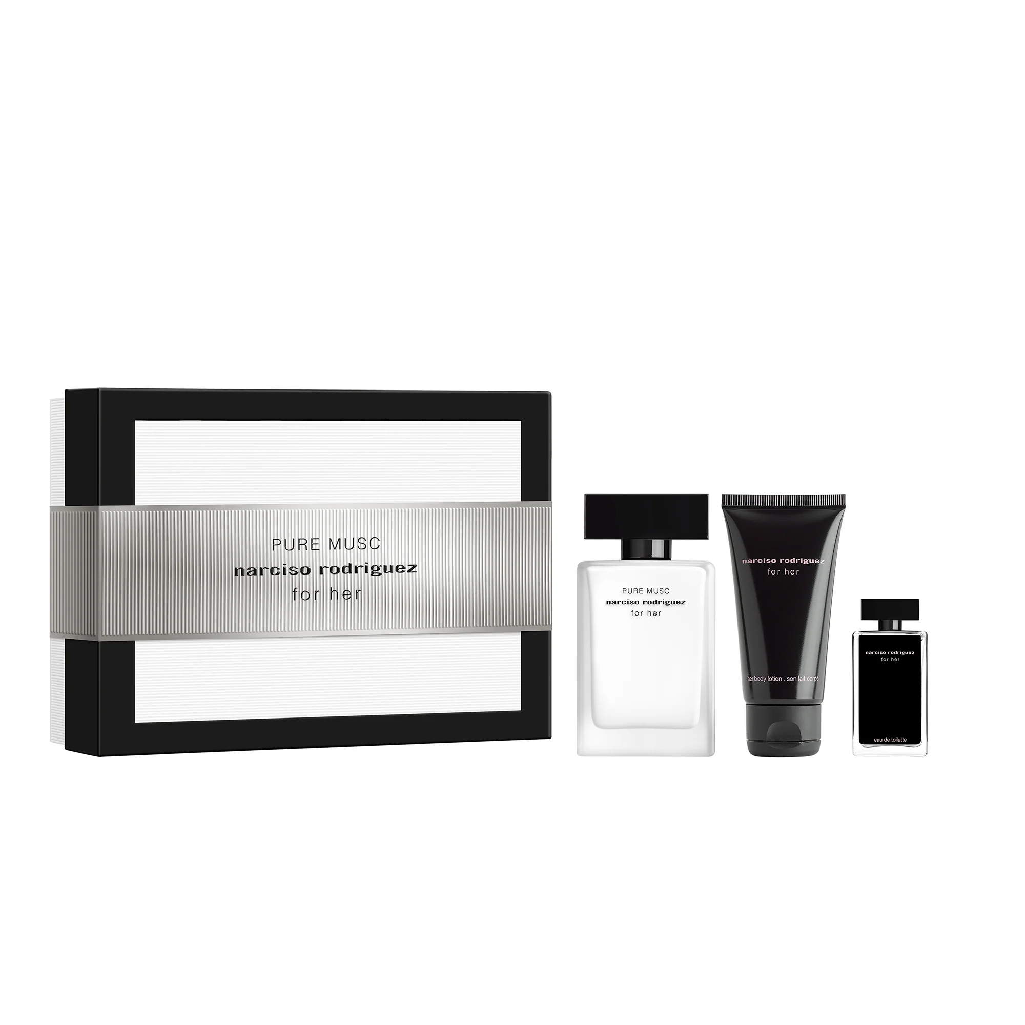 Set de regalo para ella - Eau de Parfum Pure Musc para mujer - Set de perfumes para mujer, Eau de Parfum