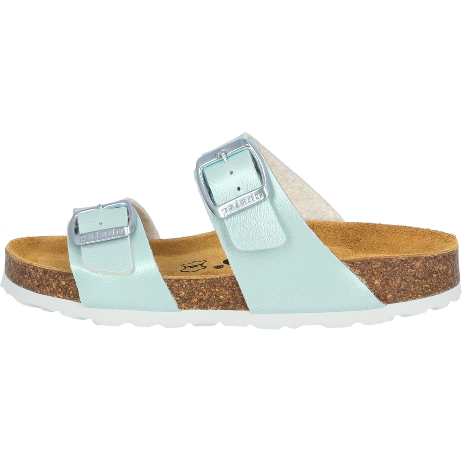 Palado Kids Samos G Basic, Pantoletten, Kinder, Türkis Metallic