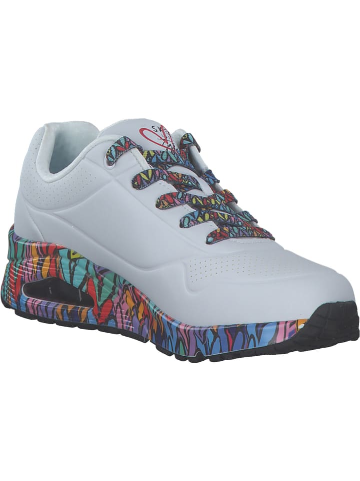 Skechers Schnürschuhe in Weiß günstig kaufen