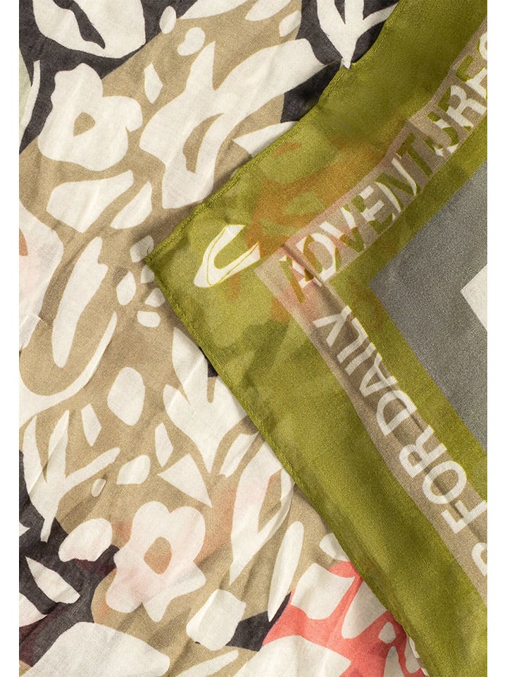 Camel Active Schal in Khaki/ Rosa/ Creme günstig kaufen onesize